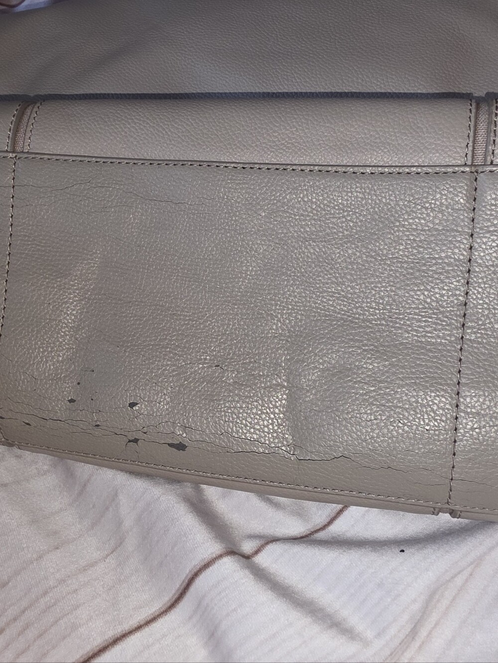 Tory Burch Ella Large Leather & Canvas Tote - Picture 11 of 15